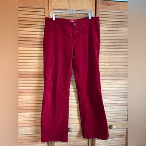 Dickies Red Corduroy Pants Sz 13 junior